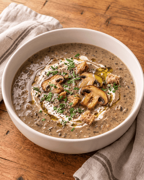 Le Coprin Mushroom Soup 