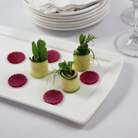 Ceramic Dishware Service (36-hour Rental)